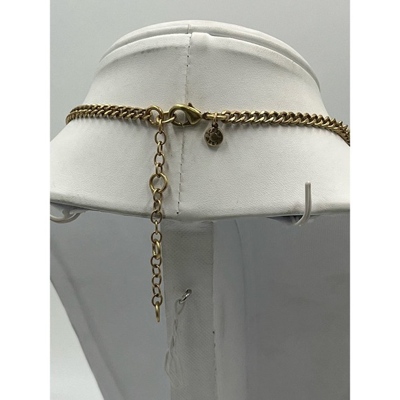 J. Crew‎ Clear Spear Prong Set Faceted Rhinestone Statement Necklace - Picture 10 of 14